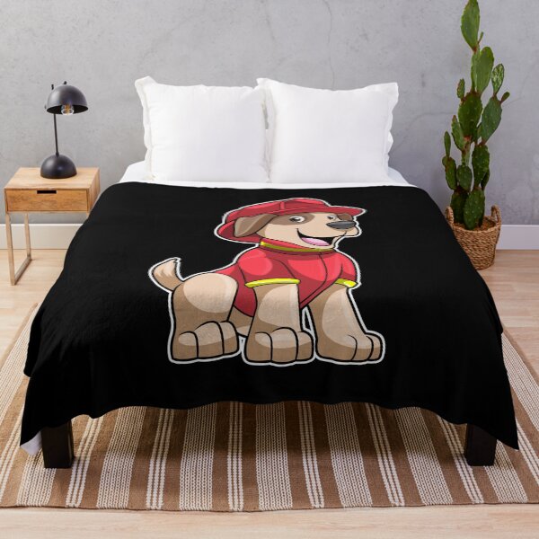 Item preview, Dog as Firefighter with Fire helmet designed and sold by Snabdesign84.