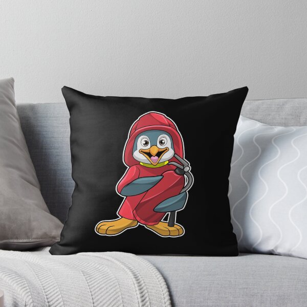 Item preview, Penguin Firefighter Fire extingusher Fire department designed and sold by Snabdesign84.
