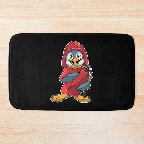 Item preview, Penguin as Firefighter with Fire extinguisher designed and sold by Snabdesign84.
