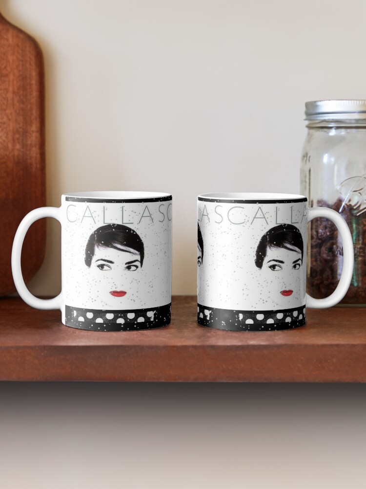La Divina Greka - Maria Callas Coffee Mug for Sale by