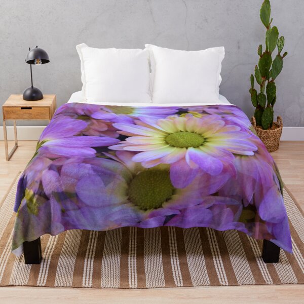 Item preview, Purple Daisy Flower Pattern designed and sold by mrtraz.