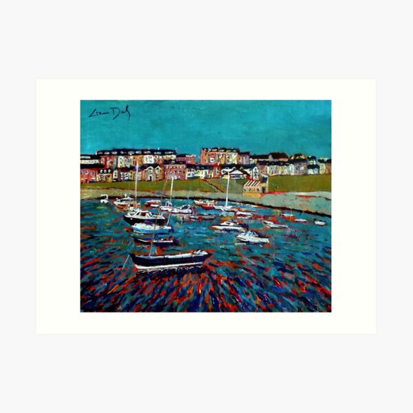 Portrush Harbour, Country Antrim - Ireland Art Print