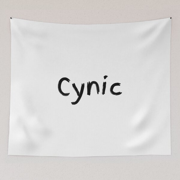 Item preview, Cynic word, Cynicism, Ironic mood, Sarcastic person designed and sold by cyhdesign.