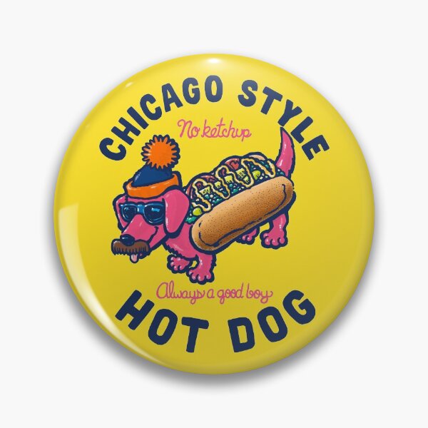 Artikelvorschau, Da Chicago Hund mit Text entworfen und verkauft von nickv47.