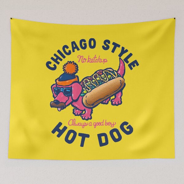 Item preview, Da Chicago Dog With Text designed and sold by nickv47.