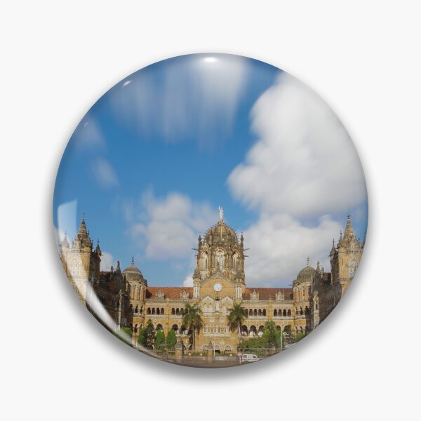Item preview, Victoria Terminus now CSMT (VT) station with moving clouds, modern art, wall art, print, personalised gifts, custom printed gifts designed and sold by CameraDesign.