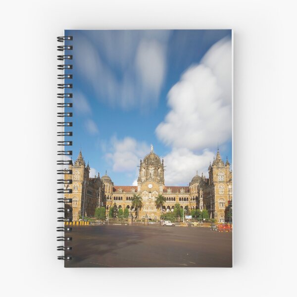 Item preview, Victoria Terminus now CSMT (VT) station with moving clouds, modern art, wall art, print, personalised gifts, custom printed gifts designed and sold by CameraDesign.