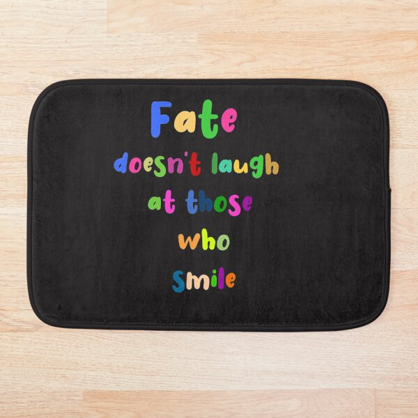 Aperçu de l'œuvre Sourire du destin créée et vendue par QuoteMaker.