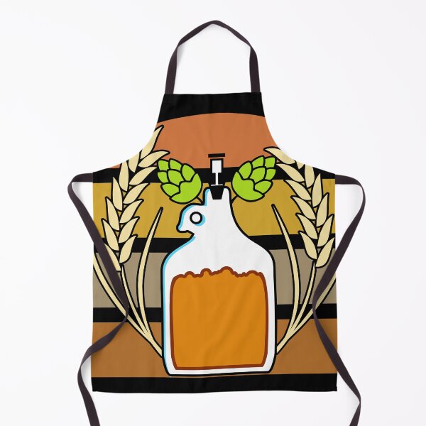 Item preview, Glass Carboy Homebrewing with Outrun Background designed and sold by BRU Design.