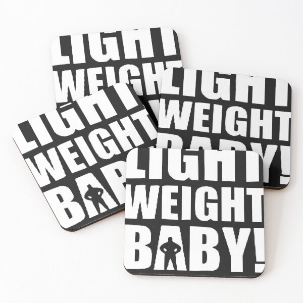 Item preview, Ronnie Coleman Lightweight Baby White text Slim designed and sold by PeggyGilligan.