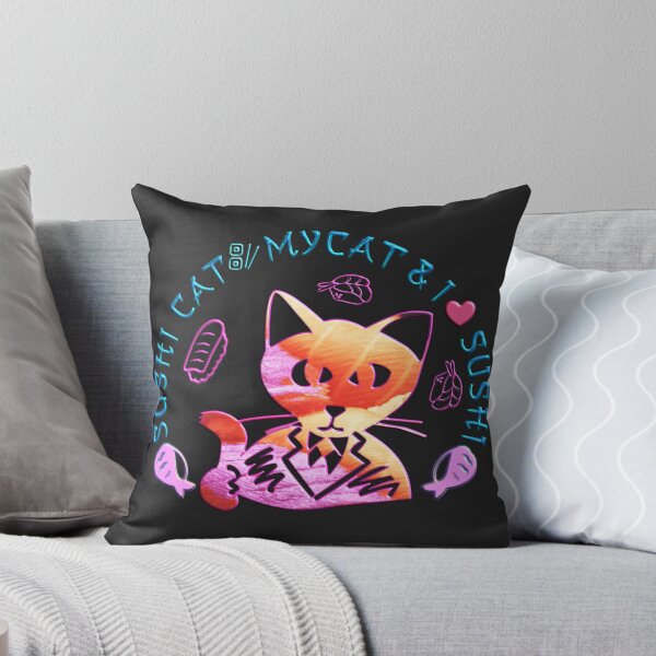 Item preview, SUSHI CAT - MY CAT AND I LOVE SUSHI - I LOVE MY CAT. designed and sold by Ralek.