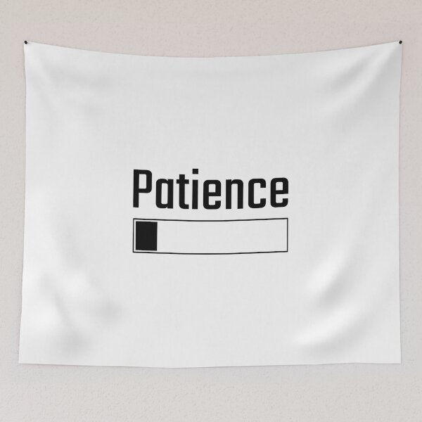 Item preview, Patience word, Impatient, Anxious, Restless designed and sold by cyhdesign.