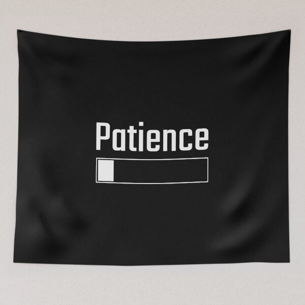 Item preview, Patience word, Impatient, Anxious, Restless designed and sold by cyhdesign.