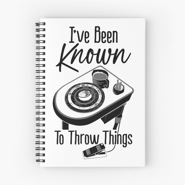 Item preview, I've Been Known to Throw Things - Black Text and Design designed and sold by TheMegalomaniac.