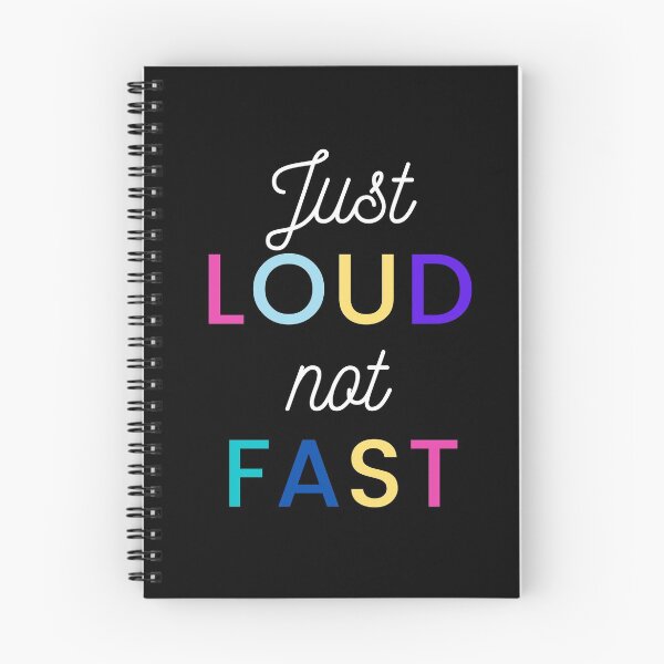 Item preview, Just Loud Not Fast  designed and sold by Fioranoclthing.