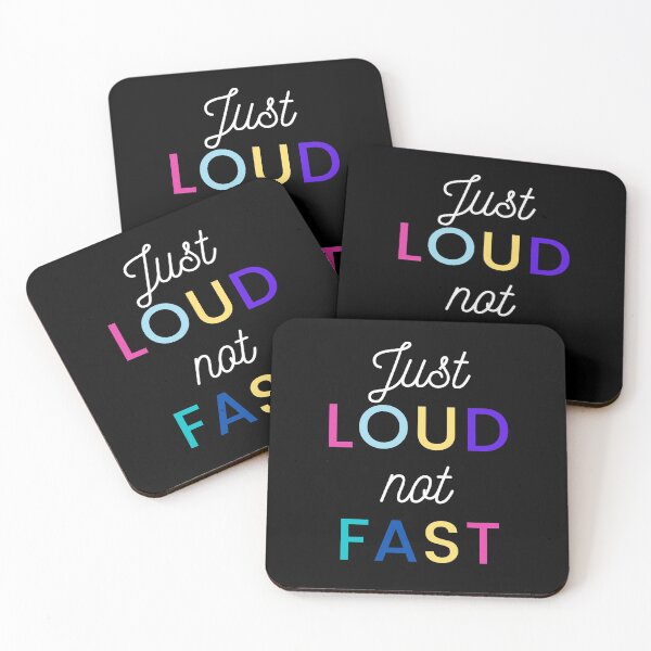 Item preview, Just Loud Not Fast  designed and sold by Fioranoclthing.