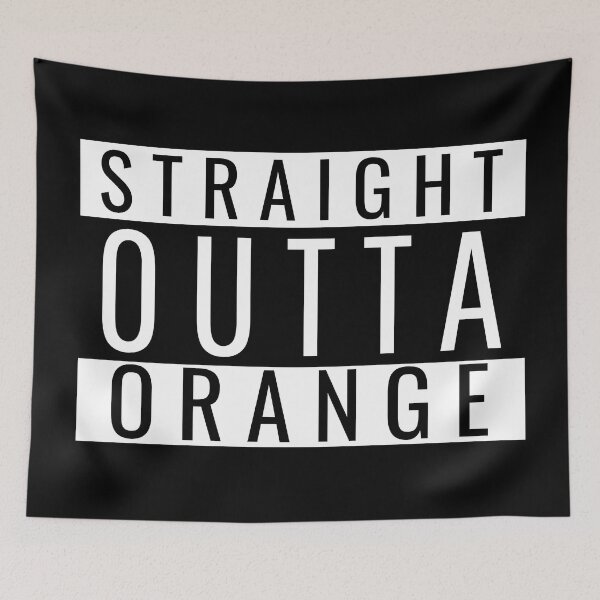 Item preview, Straight Outta Orange California designed and sold by Teelogic.