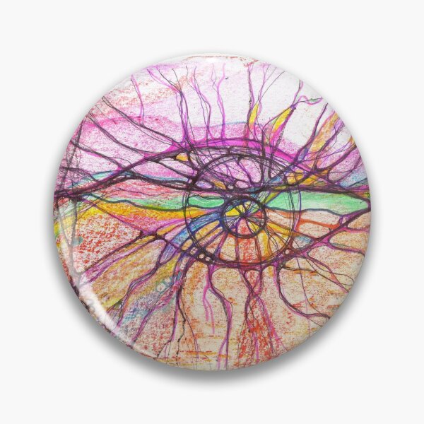 Item preview, Neuroart, Abstract colorful eye designed and sold by VikitaSolomakha.