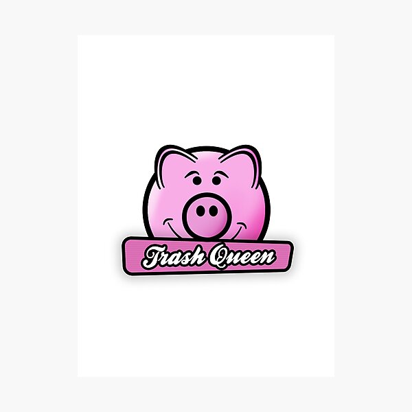 Trash Queen Photographic Print