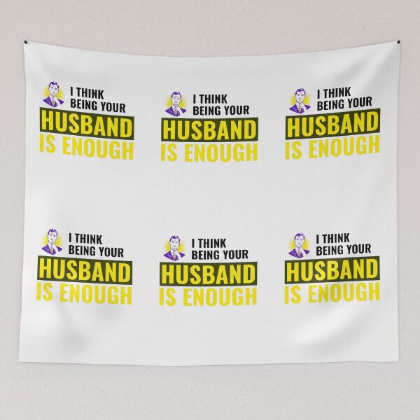 Item preview, I think being your husband is enough retro classic shirt designed and sold by EveBurbul.