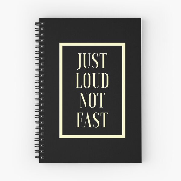 Item preview, Just Loud Not Fast  designed and sold by Fioranoclthing.