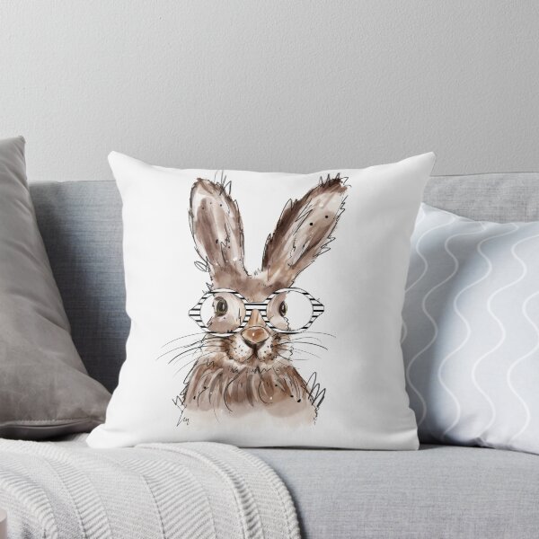 Item preview, Rabbit with glasses.Bunny with Glasses.Cute bunny rabbit designed and sold by hjstudioo.