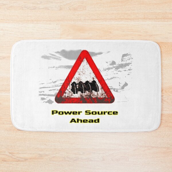 Item preview, Sci-Fi Signs - Power Source Ahead designed and sold by Treadstone02.