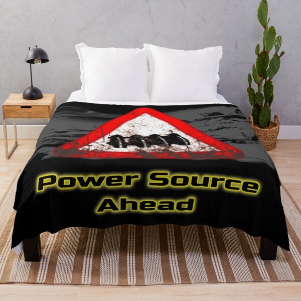 Item preview, Sci-Fi Signs - Power Source Ahead designed and sold by Treadstone02.