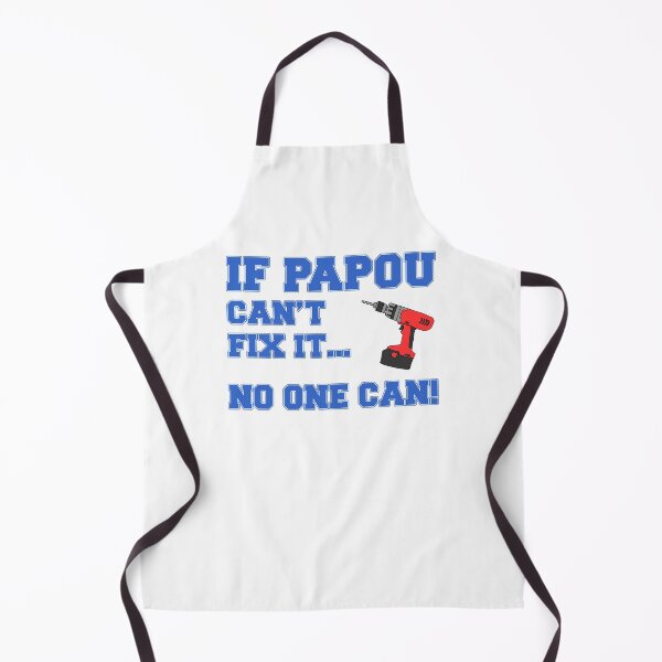 Item preview, Papou Can't Fix It No One Can Power Drill Greek Grandpa designed and sold by jaycartoonist.