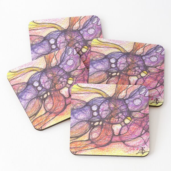 Item preview, Neuroart, Abstract colorful wind designed and sold by VikitaSolomakha.