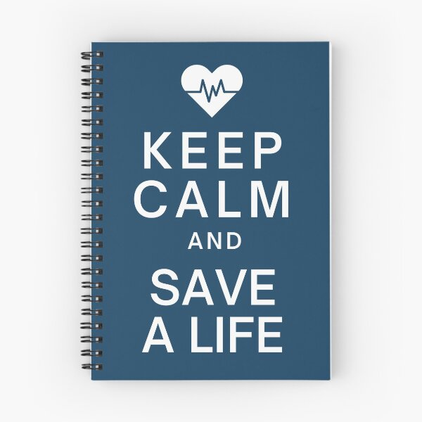 Item preview, Keep Calm and Save a Life designed and sold by DocTeen.