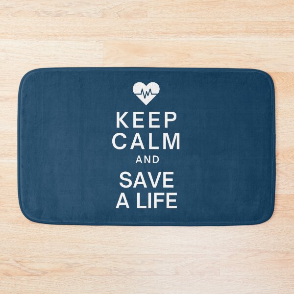 Item preview, Keep Calm and Save a Life designed and sold by DocTeen.