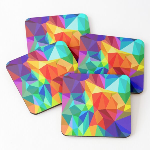 Item preview, Bright Colorful Geometric Rainbow Design designed and sold by phee-phee.