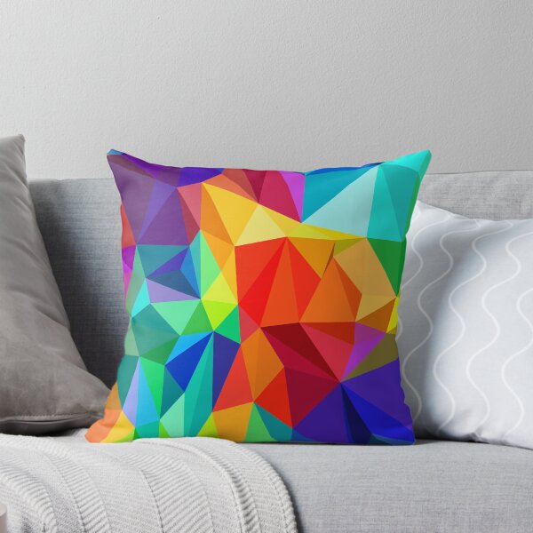 Item preview, Bright Colorful Geometric Rainbow Design designed and sold by phee-phee.