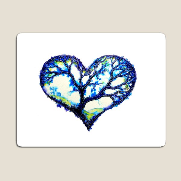 Home Is Where The Heart Is - Trees Magnet