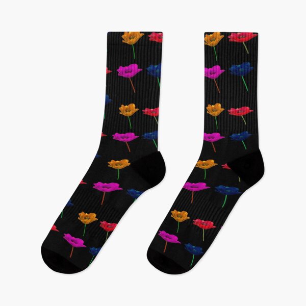 Item preview, MUlti coloured Poppies designed and sold by suryaperi.