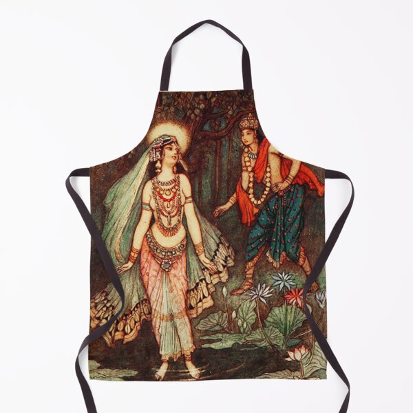 Item preview, Rama and Sita  Tales from Bengal  illustration  - Warwick Goble designed and sold by Vintage Designs +.