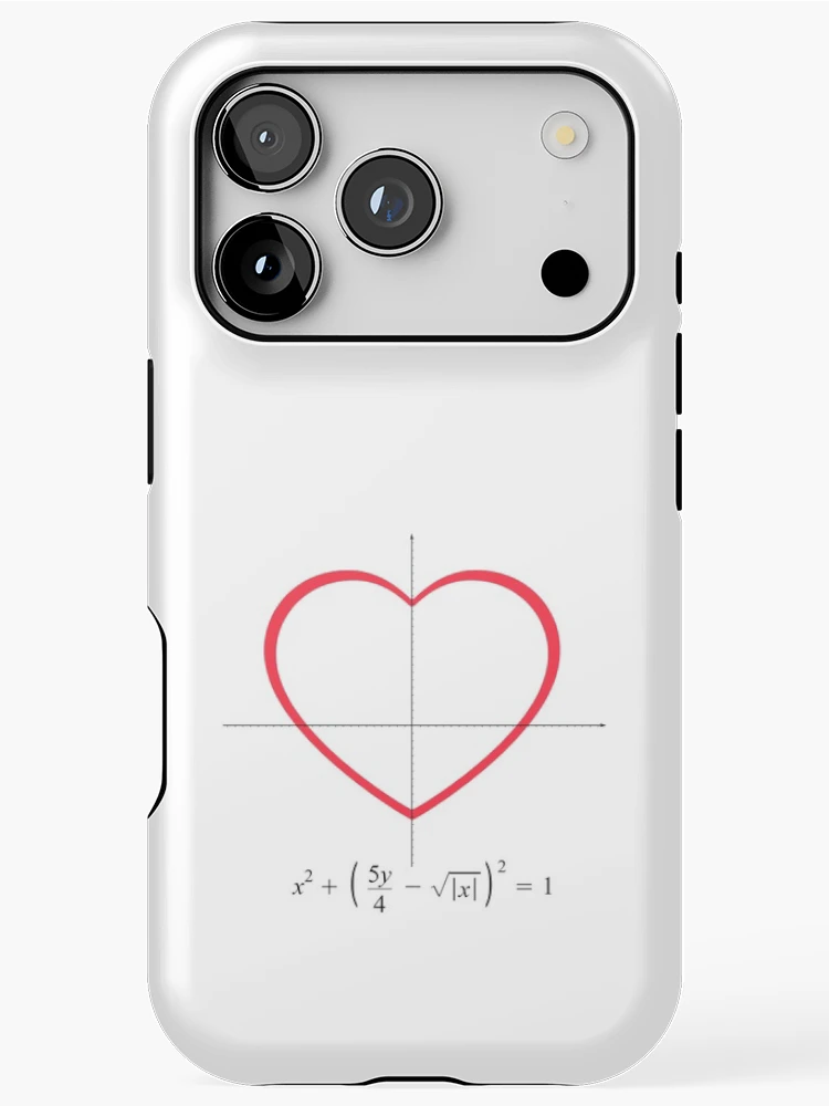 Thumbnail 1 of 4, iPhone Case, heart function math Science Math by asdev designed and sold by asdev.