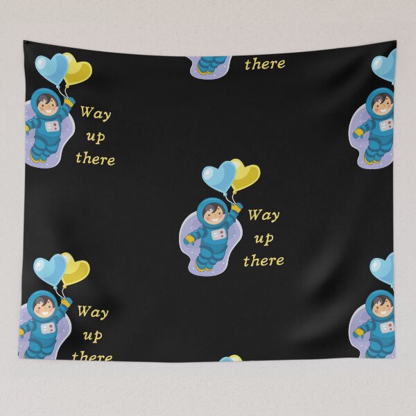 Item preview, Astronauts With Balloons designed and sold by SportyDogShop.