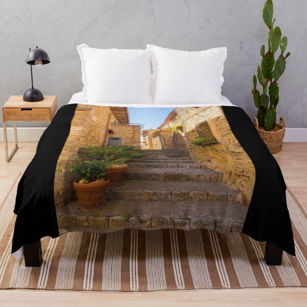 Item preview, Street in Montorsaio in Tuscany designed and sold by jojobob.