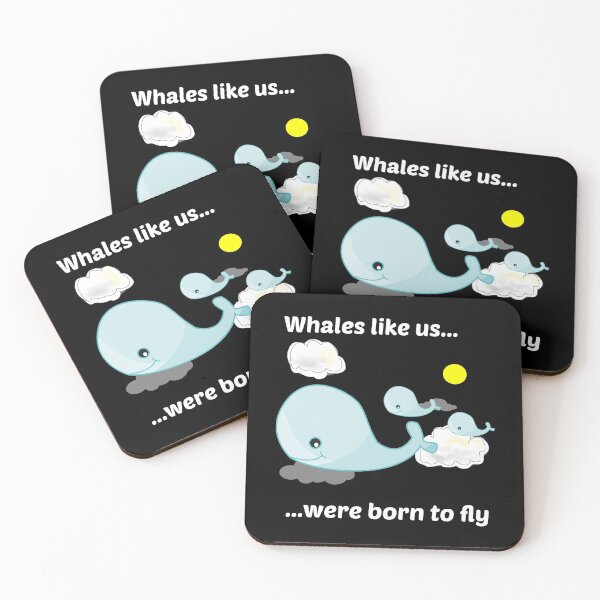 Item preview, Flying Whales Born to Fly designed and sold by Aurorapod.