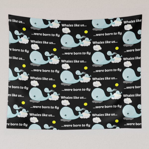 Item preview, Flying Whales Born to Fly designed and sold by Aurorapod.