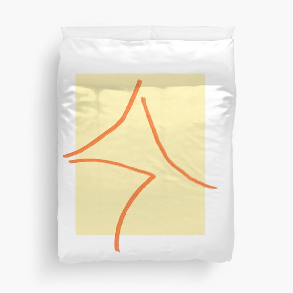 Item preview, Orange Fox - Colorful Minimalist Line Art designed and sold by HawkeInk.