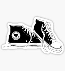 pro-life all star shoes Sticker