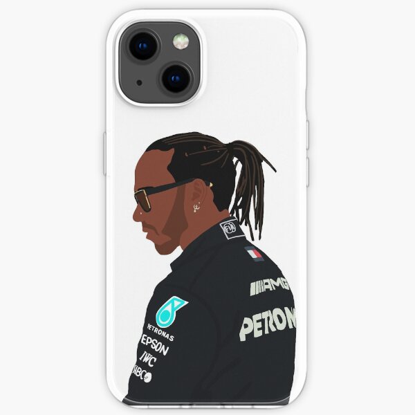 Lewis Hamilton for Mercedes at 2021 pre-season testing at Bahrain iPhone Soft Case