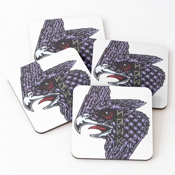 Item preview, Purple hawk, skateboard t shirt design  designed and sold by Retro80sskate.