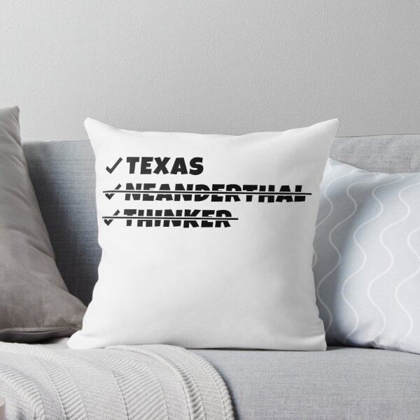 Item preview, Texas Neanderthal Thinker - Funny Texan Political, Pride Texan designed and sold by yeknow.