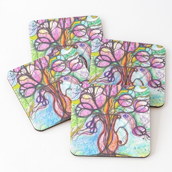 Item preview, Neuroart, Abstract colorful bouquet of flowers designed and sold by VikitaSolomakha.
