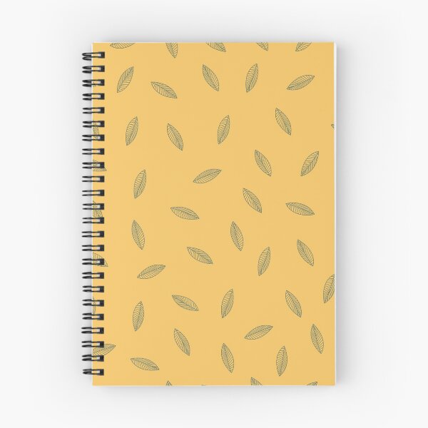 Item preview, Warm yellow pattern with simple green leaves. designed and sold by irismoreau.