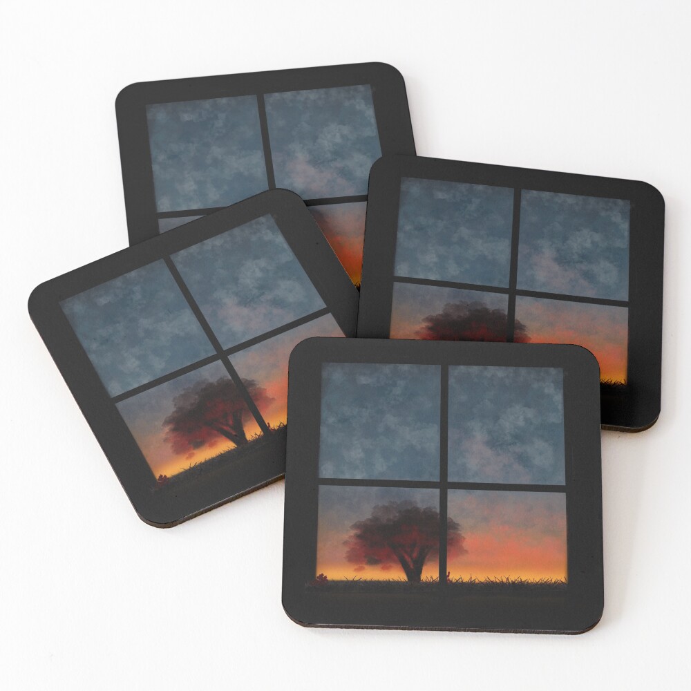 Item preview, Coasters (Set of 4) designed and sold by Rangaurpani.